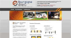 Desktop Screenshot of bourgogne-elec.fr